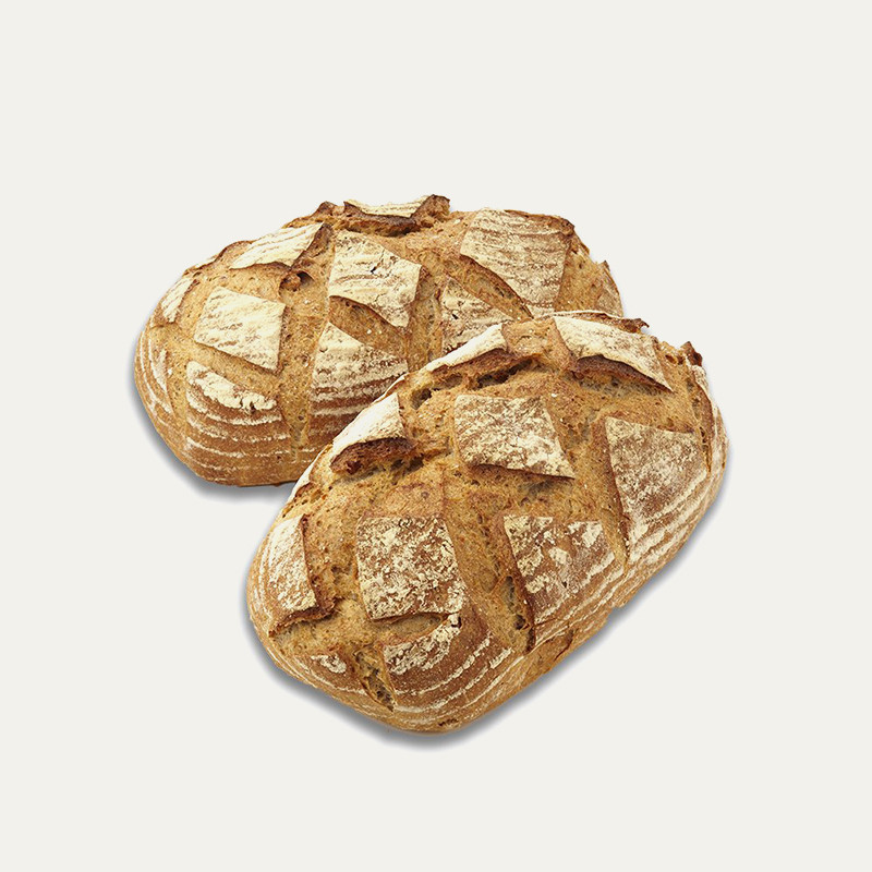 Cracked bread